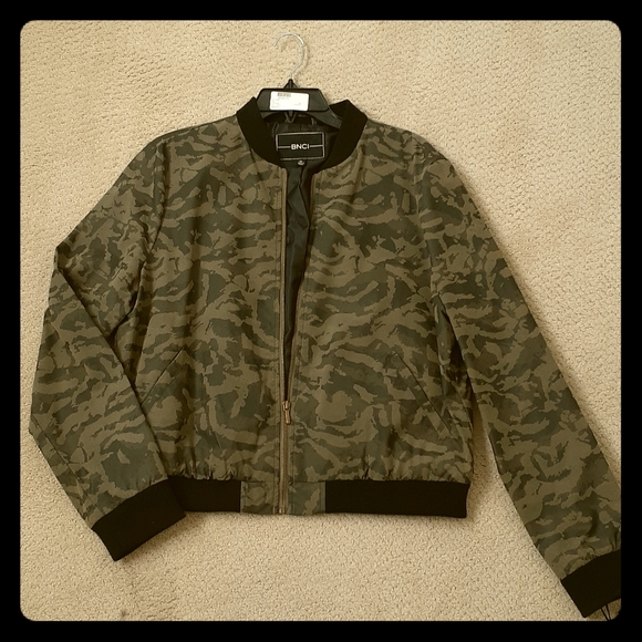 BNCI Camo Bomber Jacket - Picture 1 of 6